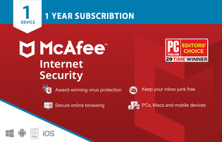 McAfee Security Subscription Logo
