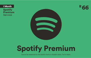 Spotify Premium Gift Card (Digital/Email Delivery) 