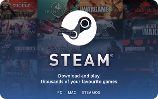 Steam Wallet Code Logo